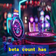 beta count has changed pt br